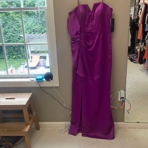 Aidan Mattox dark magenta dress, MOB dress/prom/gala NWT